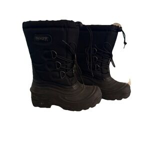 Ranger Size 7 Winter Snow Boots Mens 7 Black Lace Up Thermolite Insulated